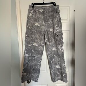 Blue Asphalt Light Gray Cargo Pants